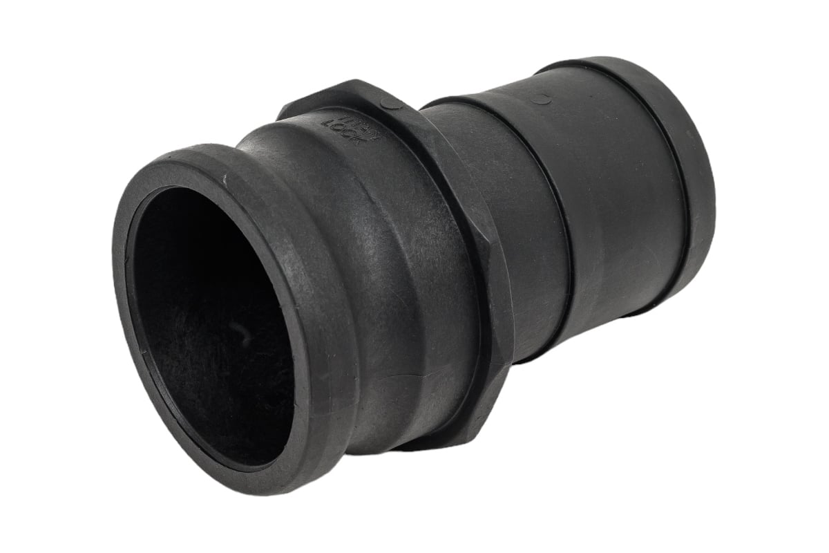 Камлок TITAN LOCK 3in типа E, ниппель с хвостовиком (полипроп.) TL300EPP