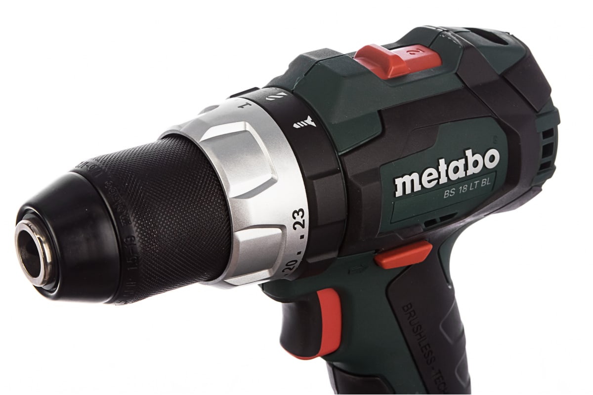 Аккумуляторная дрель-шуруповерт Metabo BS 18 LT BL 2x2.0 Ач 602325550