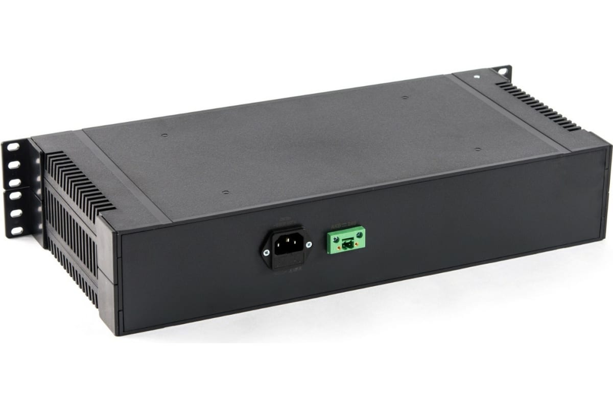Источник питания Skat -V.16 RACK высота 1U+1U, 16 выходов по 0,5 А или 8 по 1А 2155