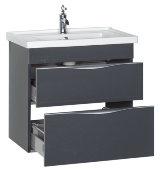 Тумба с раковиной Aquanet Эвора 70 см