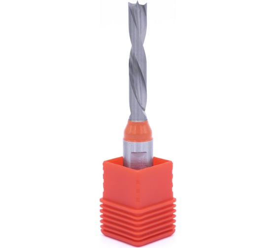 Сверло присадочное монолитное глухое KJ1-10209L (6х70 мм; хв-к 10 мм; левое вращение) МНОГОФРЕЗ 6666