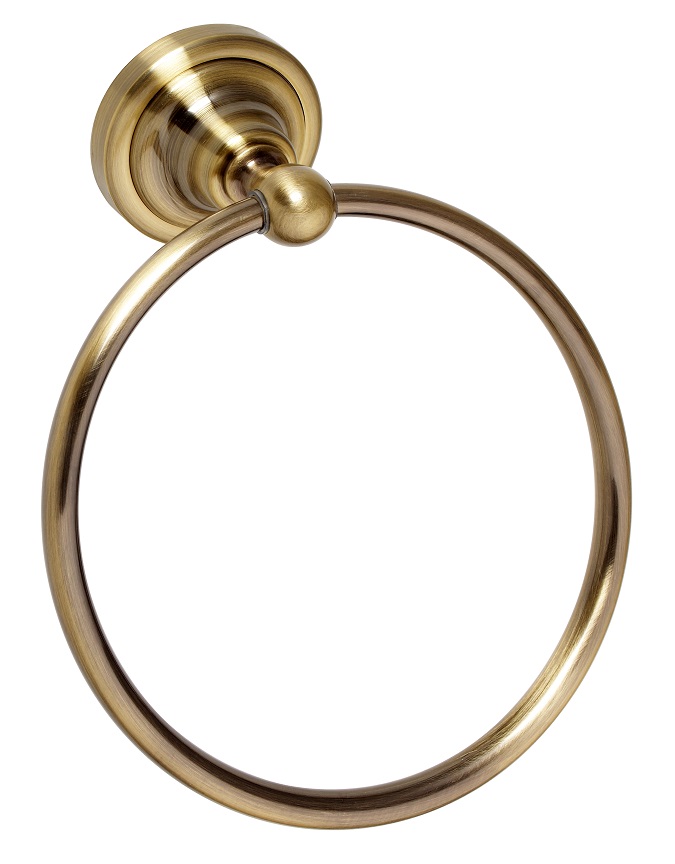 Вешалка для полотенец Bemeta Retro 144104067, кольцо, бронза