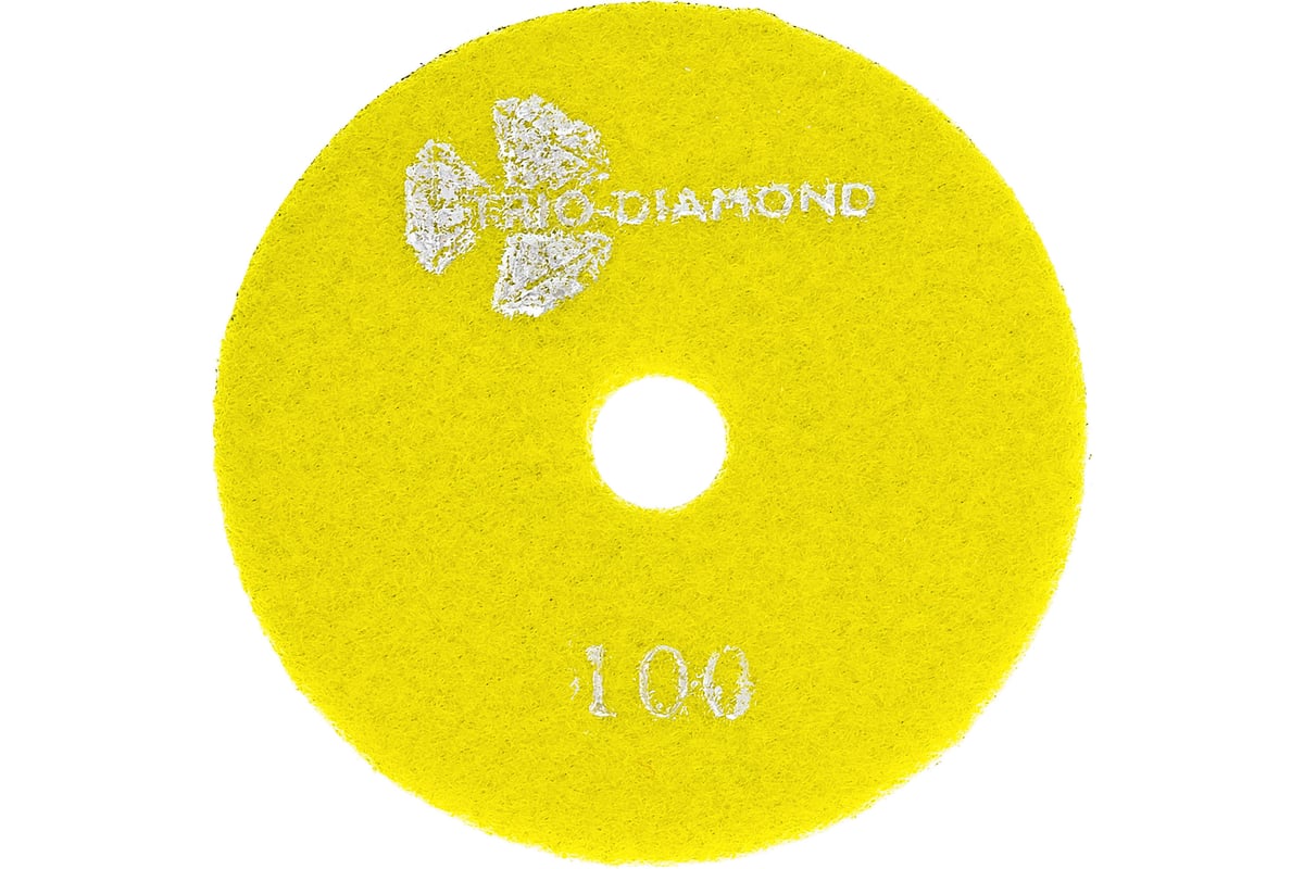 Круг алмазный гибкий шлифовальный Черепашка № 100 100 мм TRIO-DIAMOND 360100