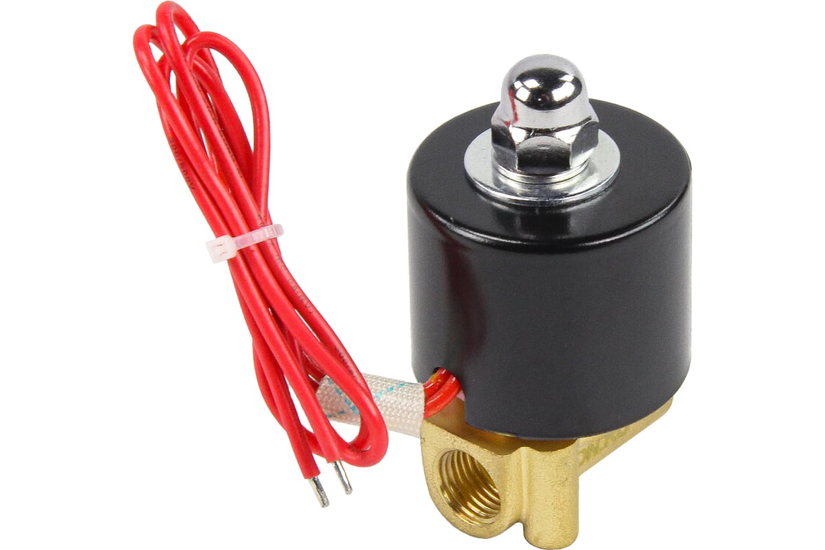 Электромагнитный клапан DN.ru VS2W-100N-NC Ду8 Ру10 1/4 НЗ NBR 220В AC D130-03287