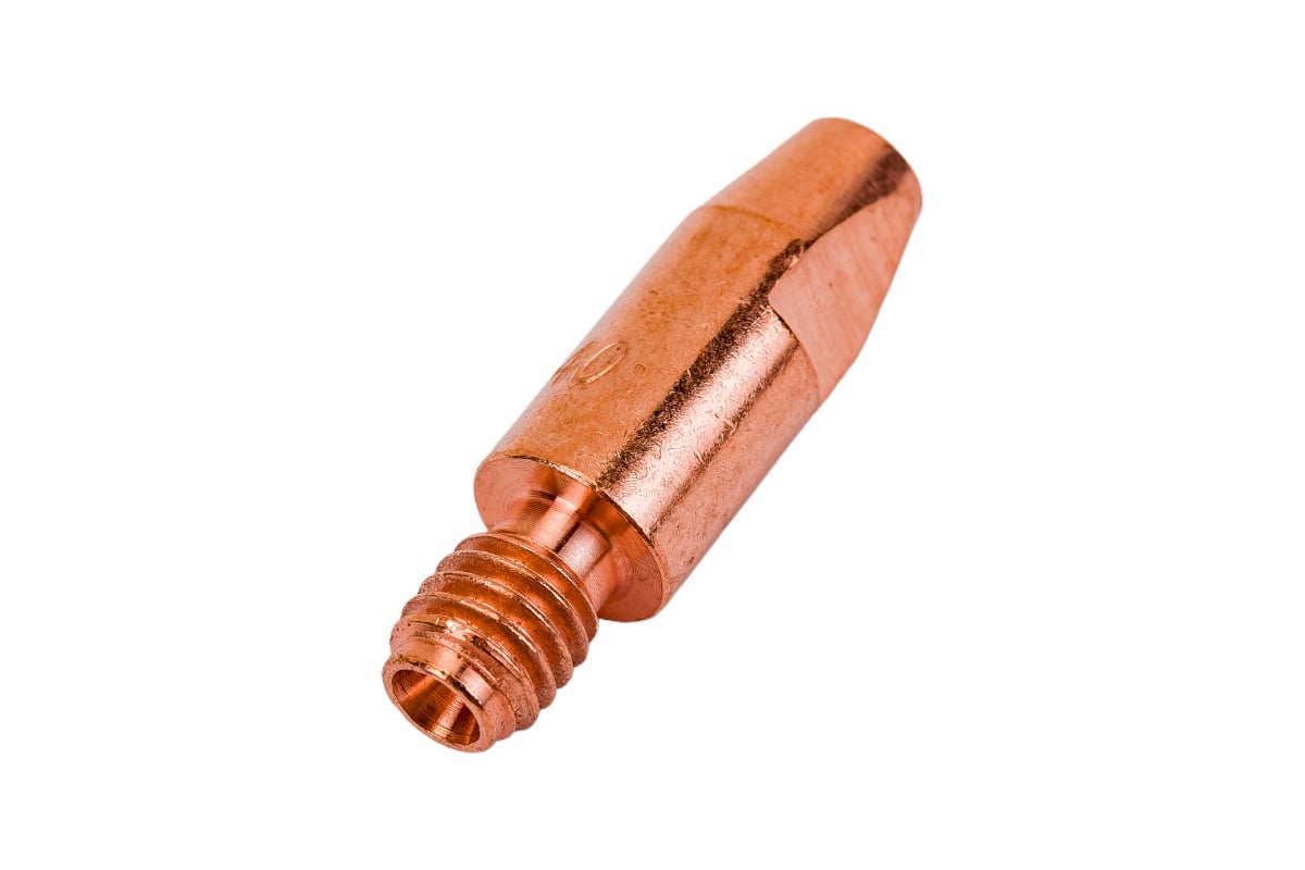 Наконечник контактный ECU (10 шт; M6х28 мм; 1 мм) Fubag FB.CTM6.28-10