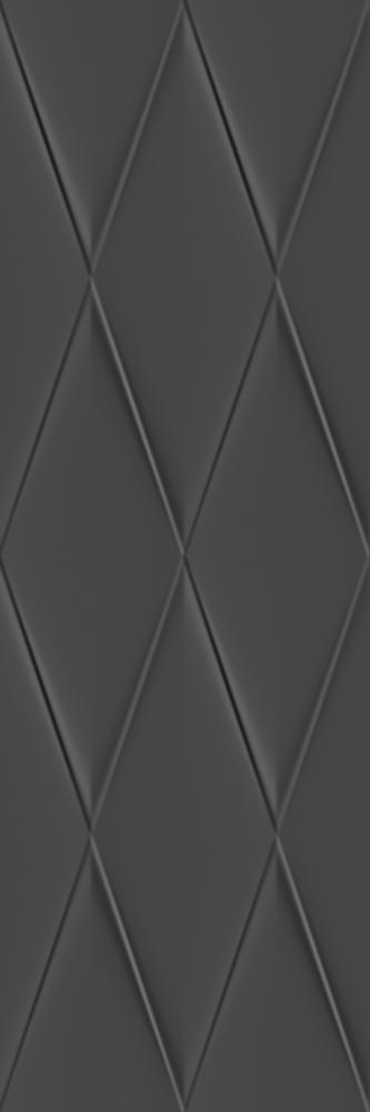 Плитка Cersanit Vegas чёрная 25x75 см, VGU232-53