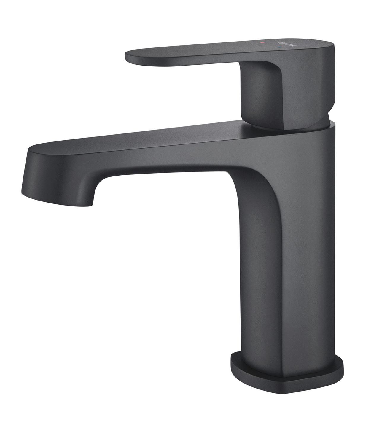 Смеситель для раковины Aquatek Оберон AQ1210MB черный матовый