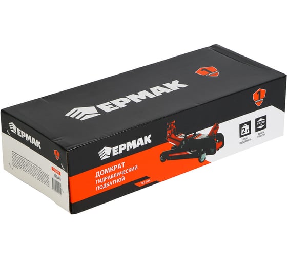 Гидравлический подкатной домкрат Ермак 2 т Low Profile, 110-360 мм 742-004