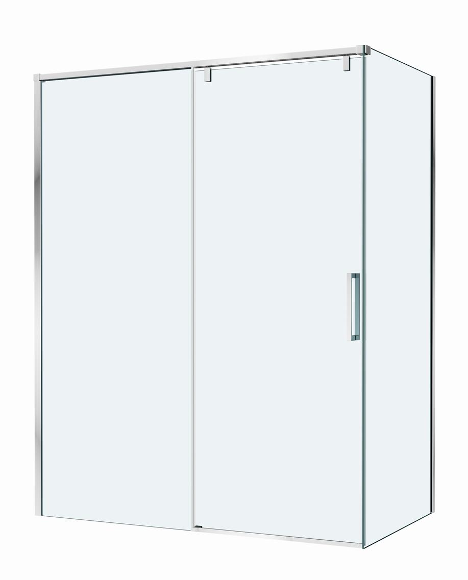 Душевой уголок BelBagno SOFT_CLOSE-1-AH-1-150/80-C-Cr 150x80 прозрачный, хром Душевой уголок BelBagno SOFT_CLOSE-1-AH-1-150/80-C-Cr 150x80 прозрачный, хром