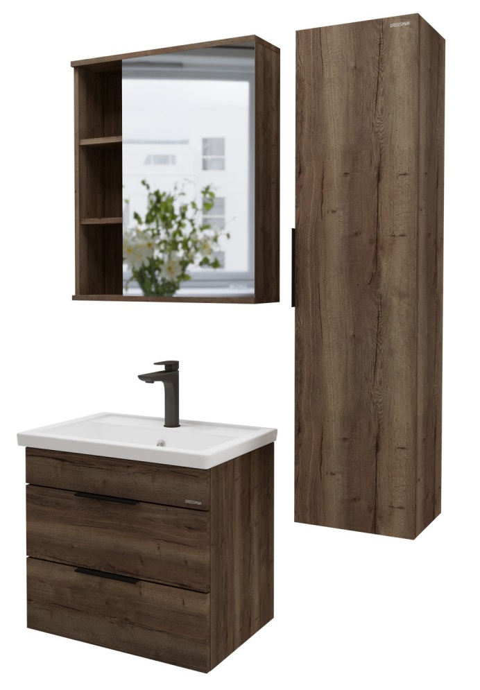 Тумба с раковиной Grossman Форта 70 см