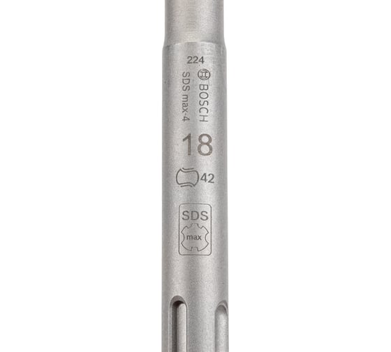 Сверло ударное М4 для перфораторов (18х200/340 мм; SDS-max) Bosch 2608685862
