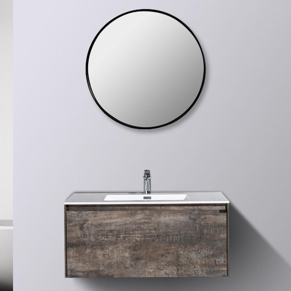 Мебель для ванной Black&White Universe U905.800 80 см stone ash