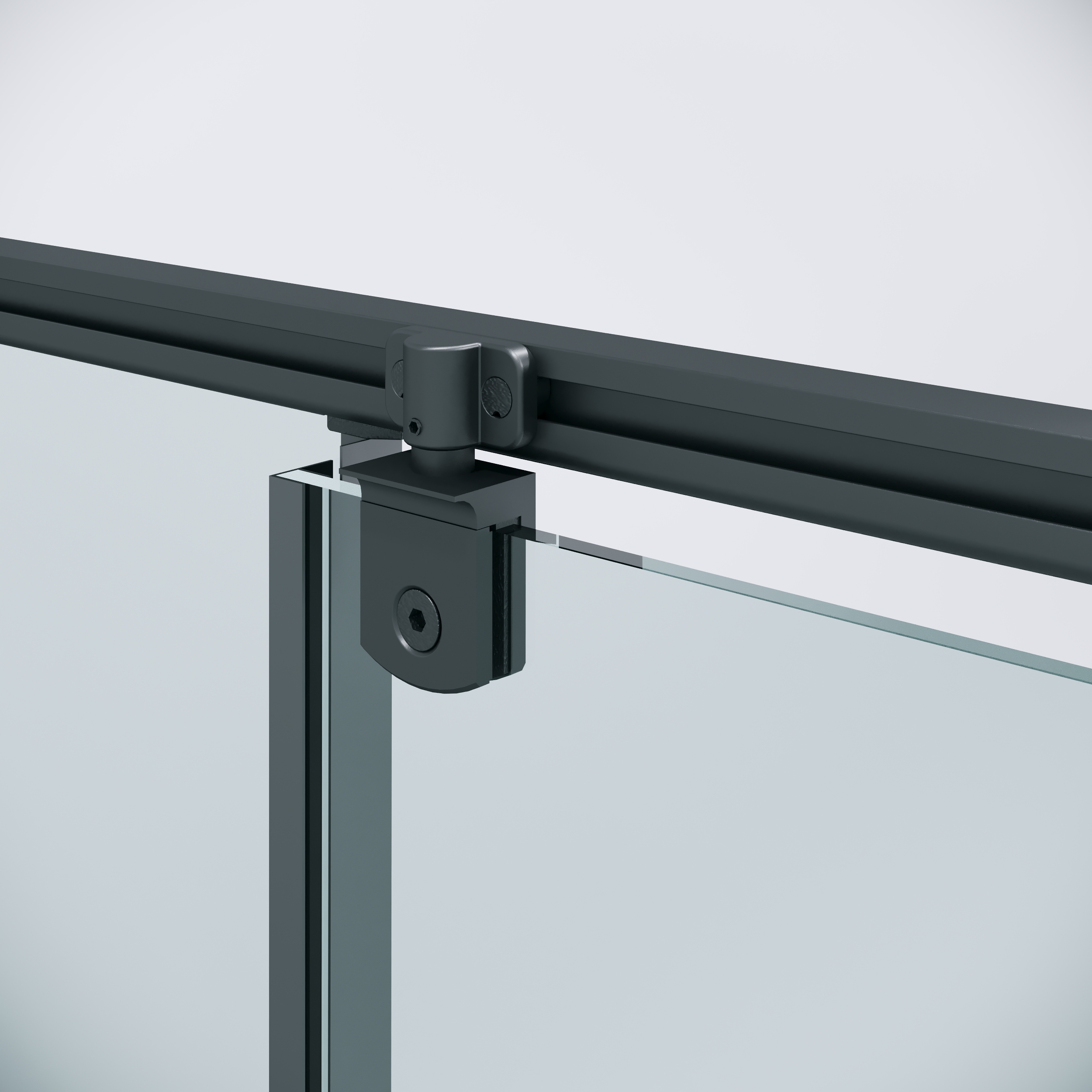 Душевая дверь Niagara Nova 80x195 прозрачное, графит NG-35-8AGR