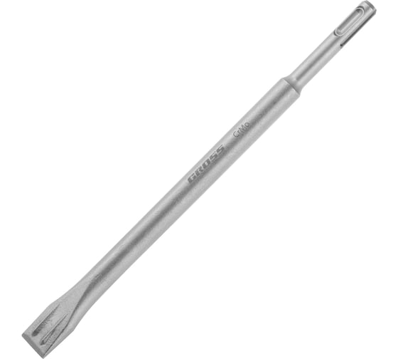 Зубило плоское Gross 20 х 250мм, CrMo, SDS PLUS 703141