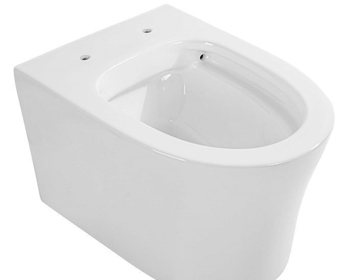 Подвесной унитаз SET Aquatek Ника-016 4в1, кнопка хром