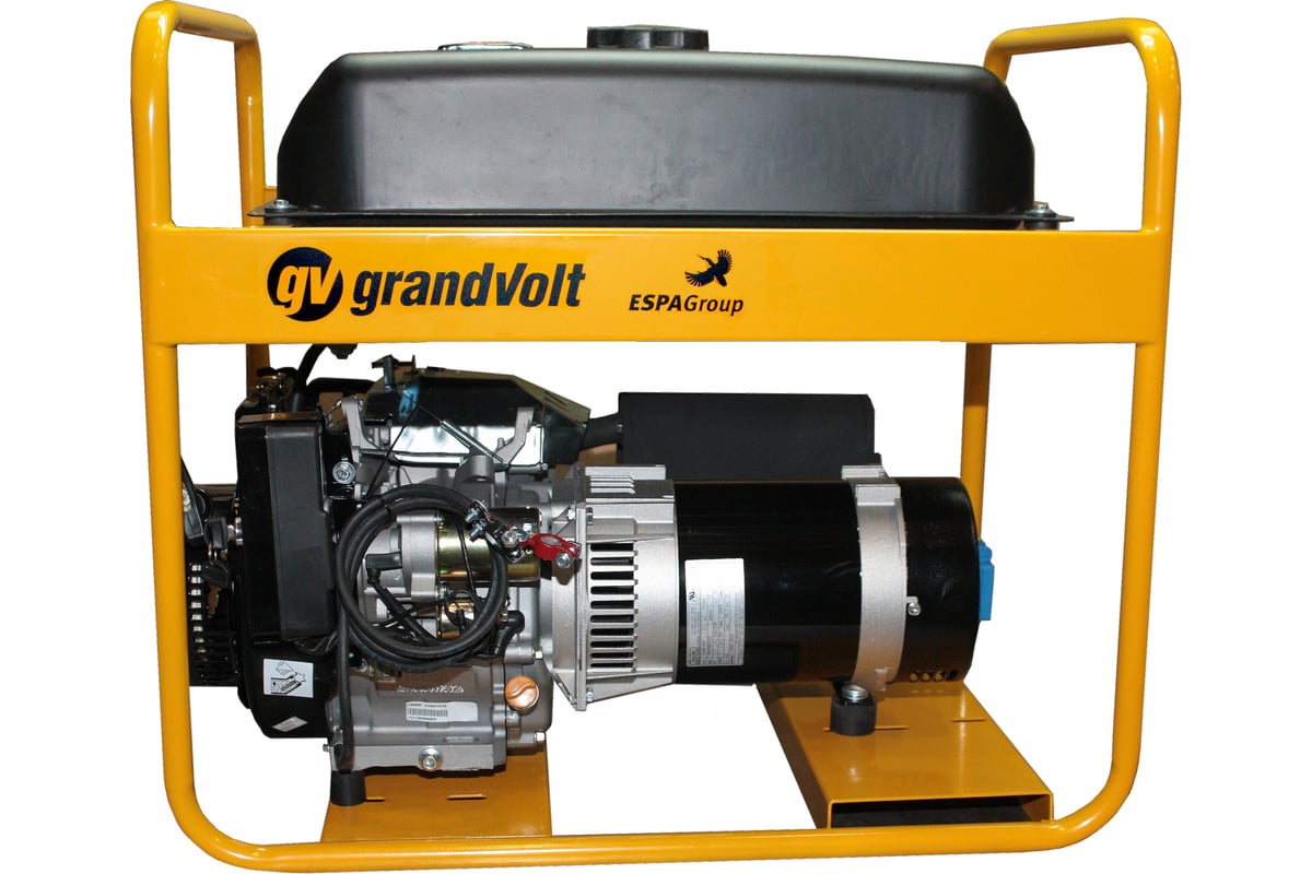 Бензогенератор Grandvolt GVI 6600 M ES 35L 5000006216