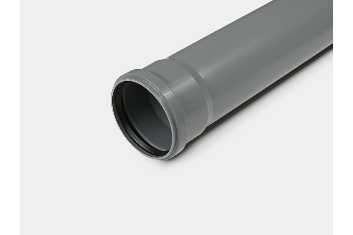 Канализационная труба КОНТУР РР D110x2000 ЭКОНОМ 075270110700