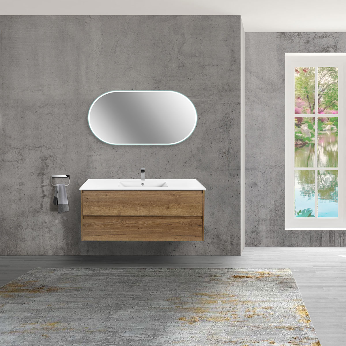 Мебель для ванной Vincea Gio 120 см T.Oak