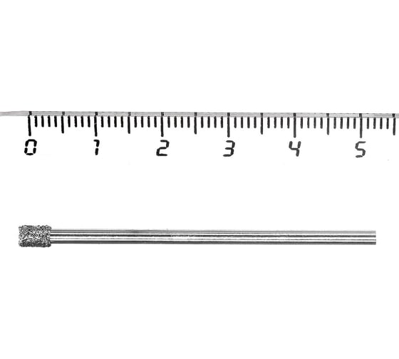 Коронка алмазная по стеклу и керамике 3 мм, 10 шт Diamond Industrial DIDCBC003