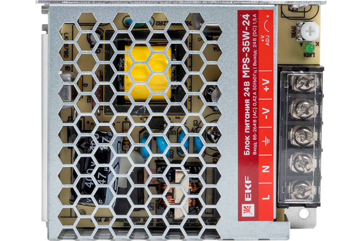 Блок питания EKF 24В, MPS-35W-24, Proxima mps-35w-24