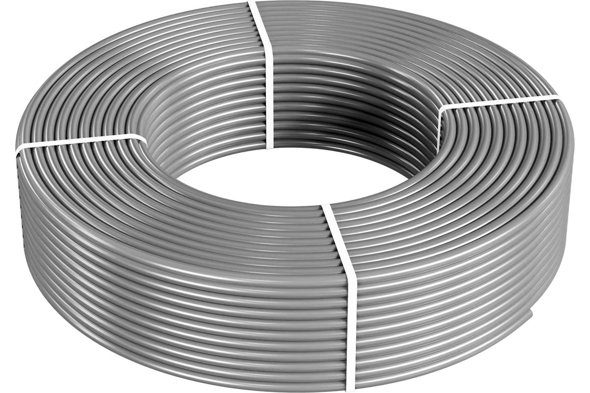 Труба Krats PE-Xa/EVOH 16x2,2 бухта 200м с антидиффузионным слоем (металик) (бухта) K-PEXa-m16-22-200