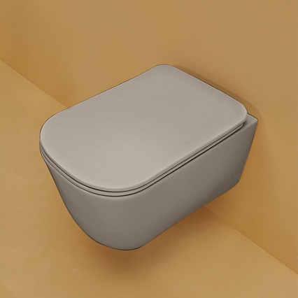 Подвесной унитаз Kerasan Tribeca безободковый