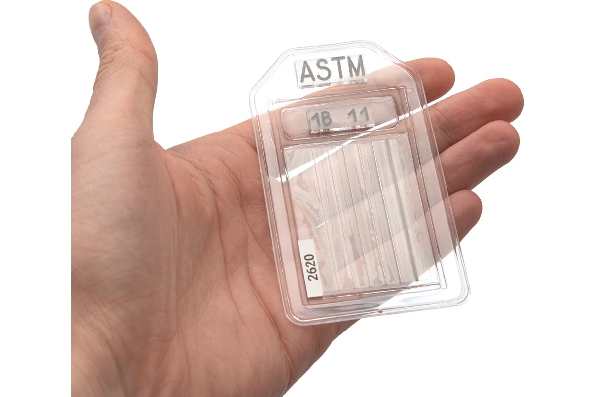 Эталон чувствительности проволочный ASTM E-747 1B11 (Fe) 50 мм Элитест 00108645