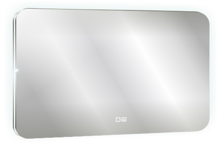 Зеркало Silver Mirrors Pallada 80x55 см с подсветкой, подогревом