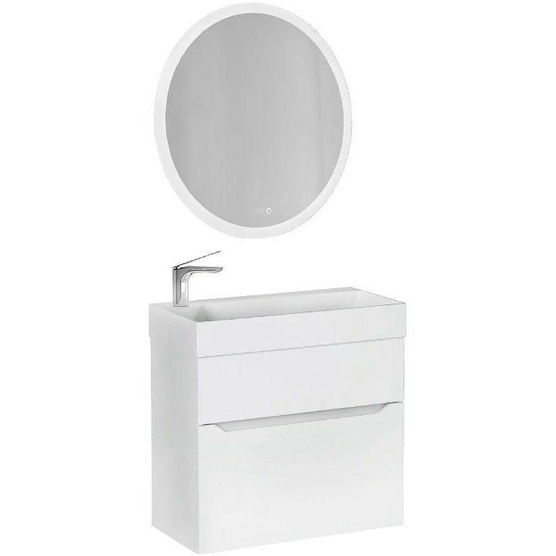 Мебель для ванной Jorno Folk 65 см белый