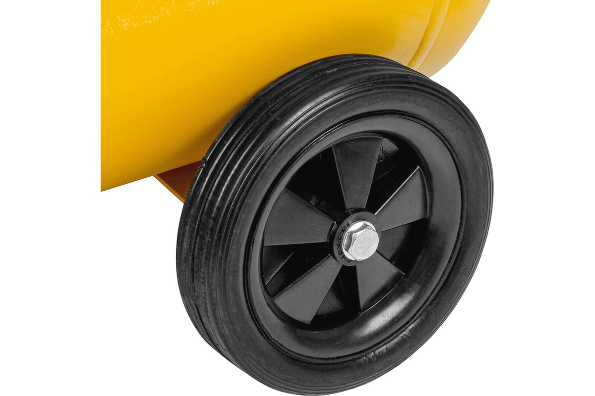 Воздушный компрессор Denzel DCV2200/50 прямой привод, 2,2 кВт, 50 литров, 380 л/мин 58167