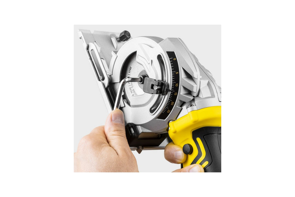 Аккумуляторная мини-циркулярная пила Trotec PCSS 05-20V 4430000105