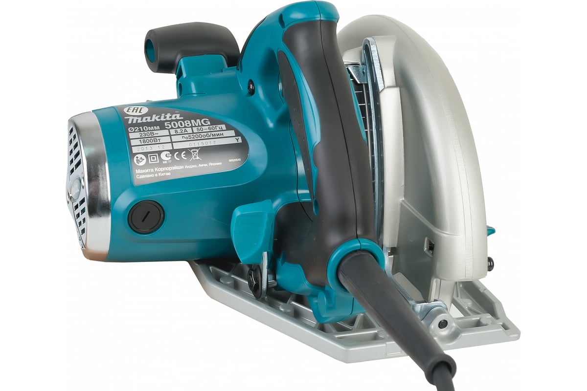 Дисковая пила Makita 1800Вт + диск D-29050/210x30x2x24T, кейс Makpac 5008MGJX2
