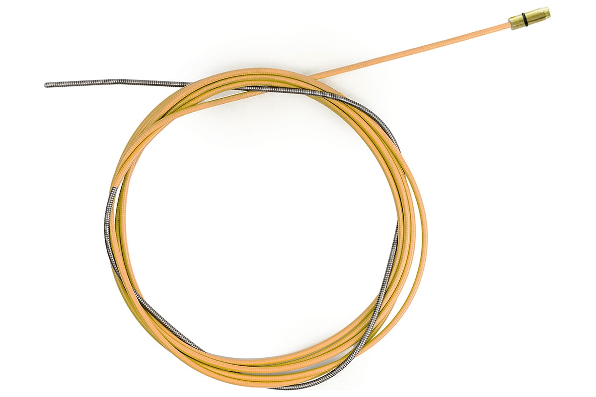 Канал направляющий стальной 1.2-1.6 мм, желтый, 3.5 м, RF TopWeld TW.212.816352