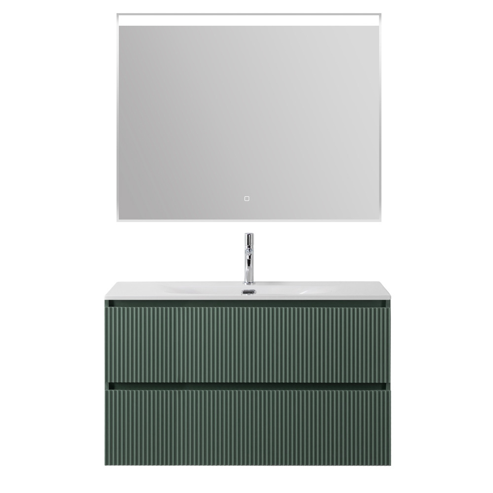 Тумба с раковиной BelBagno Uno 100 см Еловый матовый