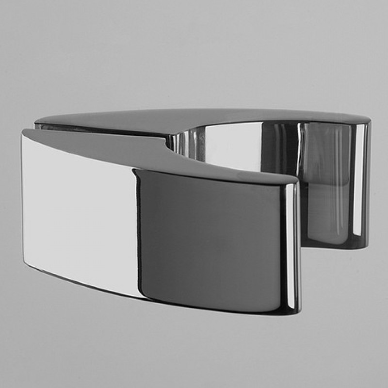 Боковая стенка Roltechnik Elegant Line GBL1 90 см, прозрачное стекло/профиль хром, левая