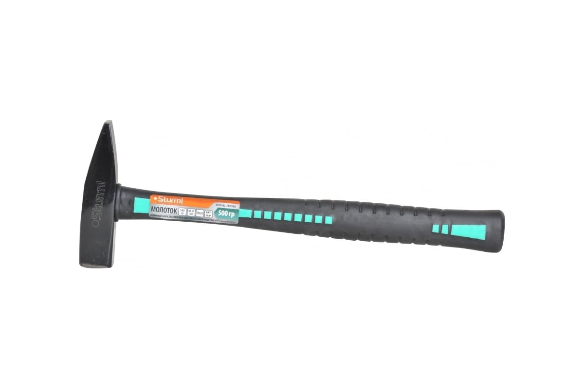 Молоток Sturm 500 г полностью обрезиненная рукоятка 1010-02-FR0500
