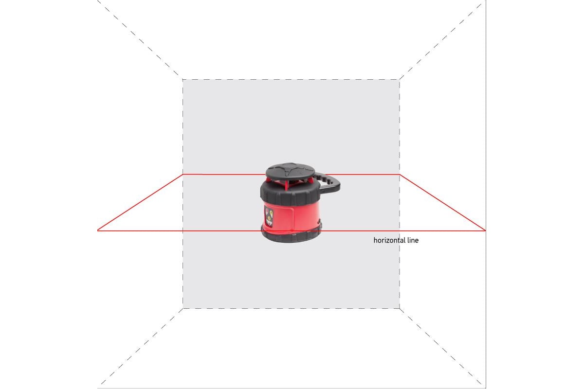 Лазерный ротационный нивелир ADA Rotary 500 H Servo А00338
