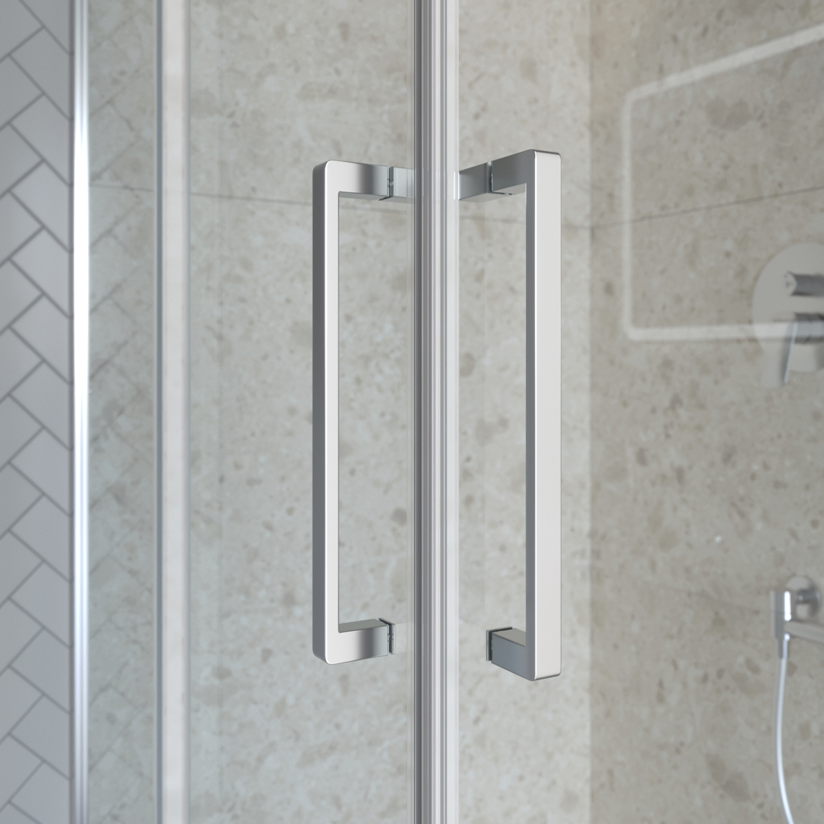 Душевой уголок BelBagno MARINO-2-AH-2-120/90-C-CR 120x90 прозрачный, хром