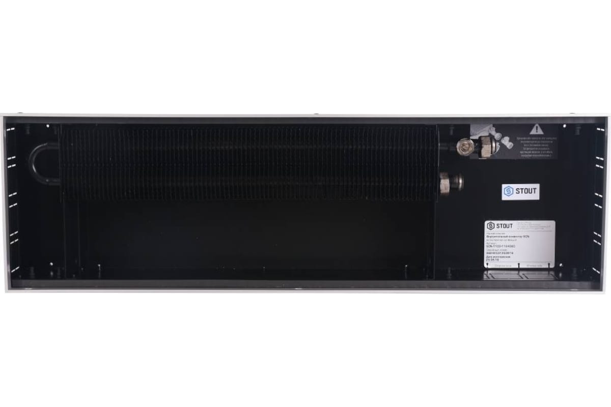 Внутрипольный конвектор STOUT SCN-1100-1124100 SCN 110.240.1000 Решётка ро RG008TBK1NB26T