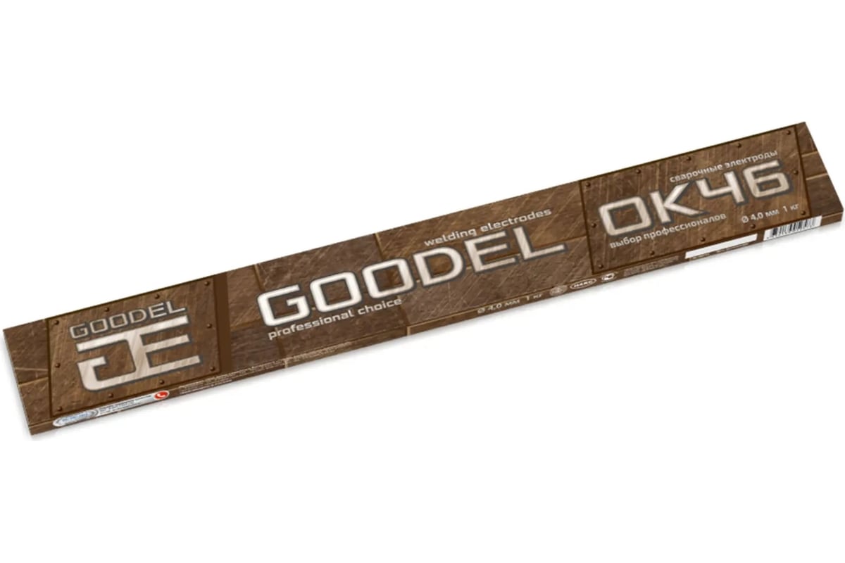 Электроды сварочные ОК-46 3.0х350 мм, 1 кг GOODEL 23495
