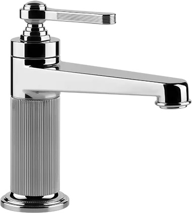 Смеситель для раковины Gessi Venti20 65001.031 с донным клапаном, хром