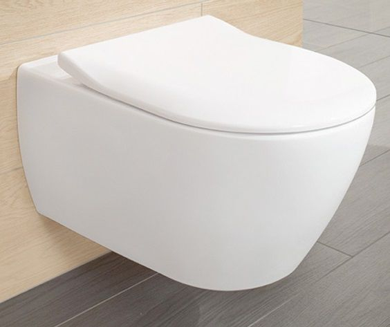 Подвесной унитаз Villeroy&Boch Subway 2.0 5614R201 с сиденьем микролифт