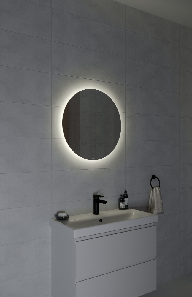Зеркало Cersanit Eclipse Smart 60x60 см с подсветкой, A64142