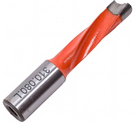 Сверло присадочное глухое 8x57x10 мм, для ЛДСП, левое WOODWORK 310.080.L