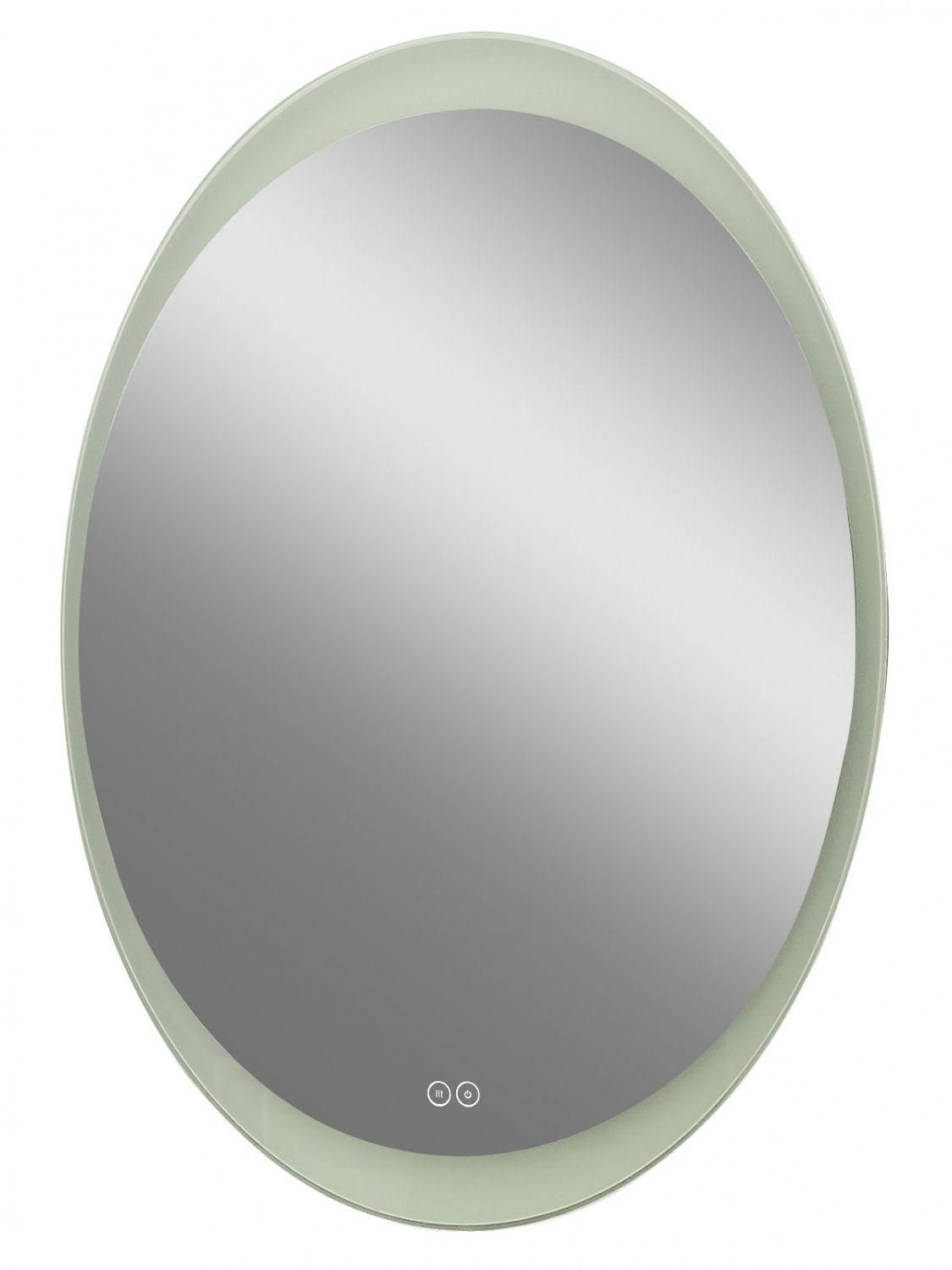 Зеркало Art&Max Ovale 60x105 см, с функцией антипар