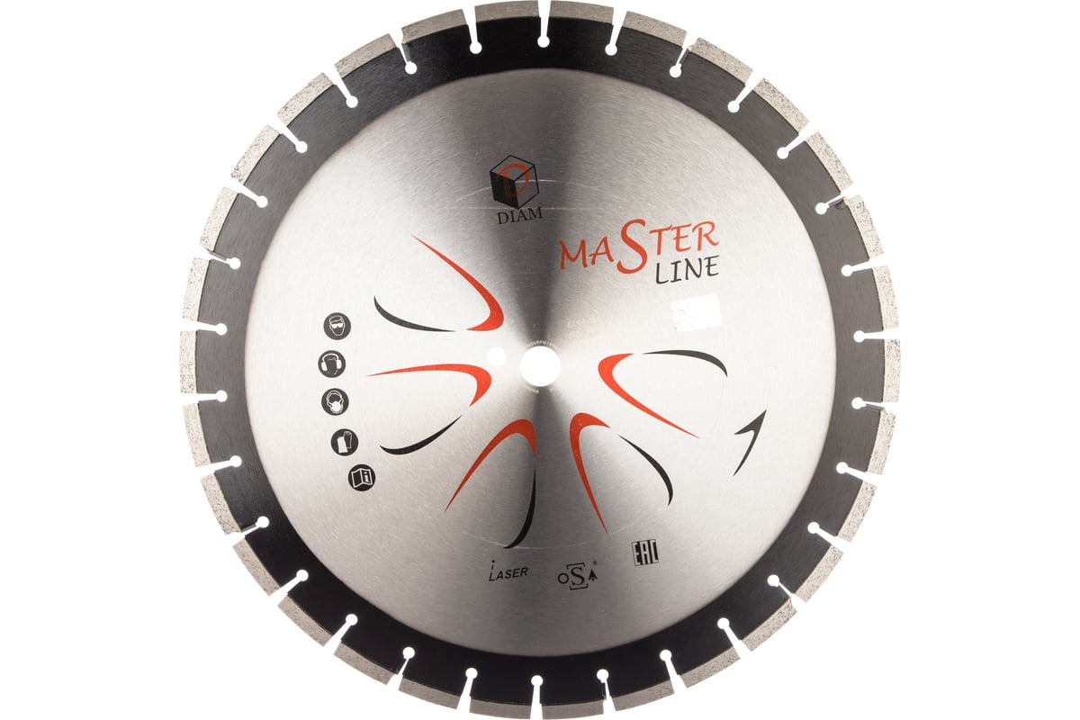 Круг отрезной по асфальту Master Line (450х3.4х10х25.4 мм) Diam 529