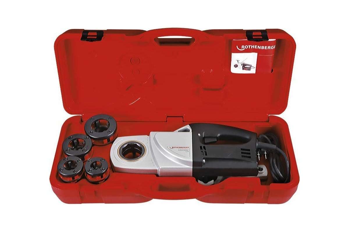 Ручной электроклупп Rothenberger СУПЕРТРОНИК 1250 d= 1/2", 3/4", 1", 1 1/4" 71450
