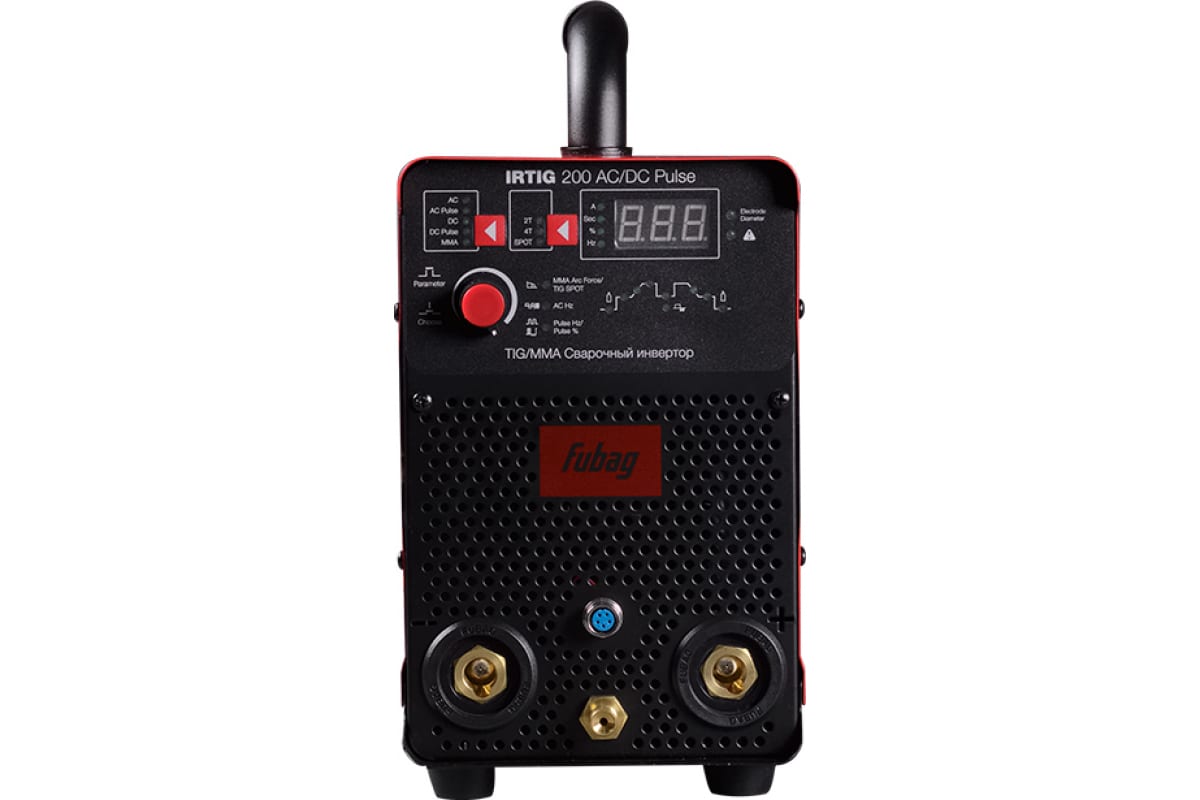 Сварочный инвертор Fubag IRTIG 200 AC/DC PULSE, горелка FB TIG 26 5P 4m Up&Down, 38459, 31564.1