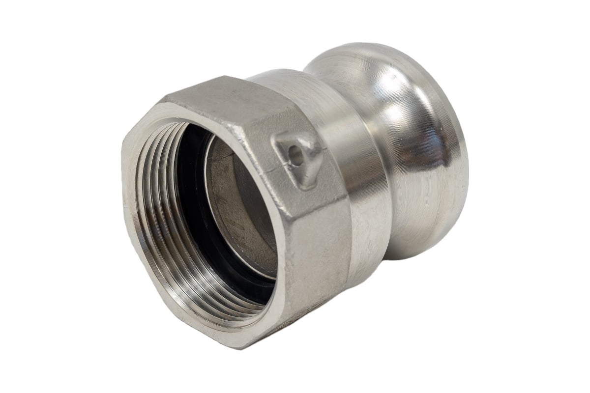 Нержавеющий камлок TITAN LOCK тип A ниппель, внутр. резьба BSP 1 1/2", AISI316 TL150ASS316