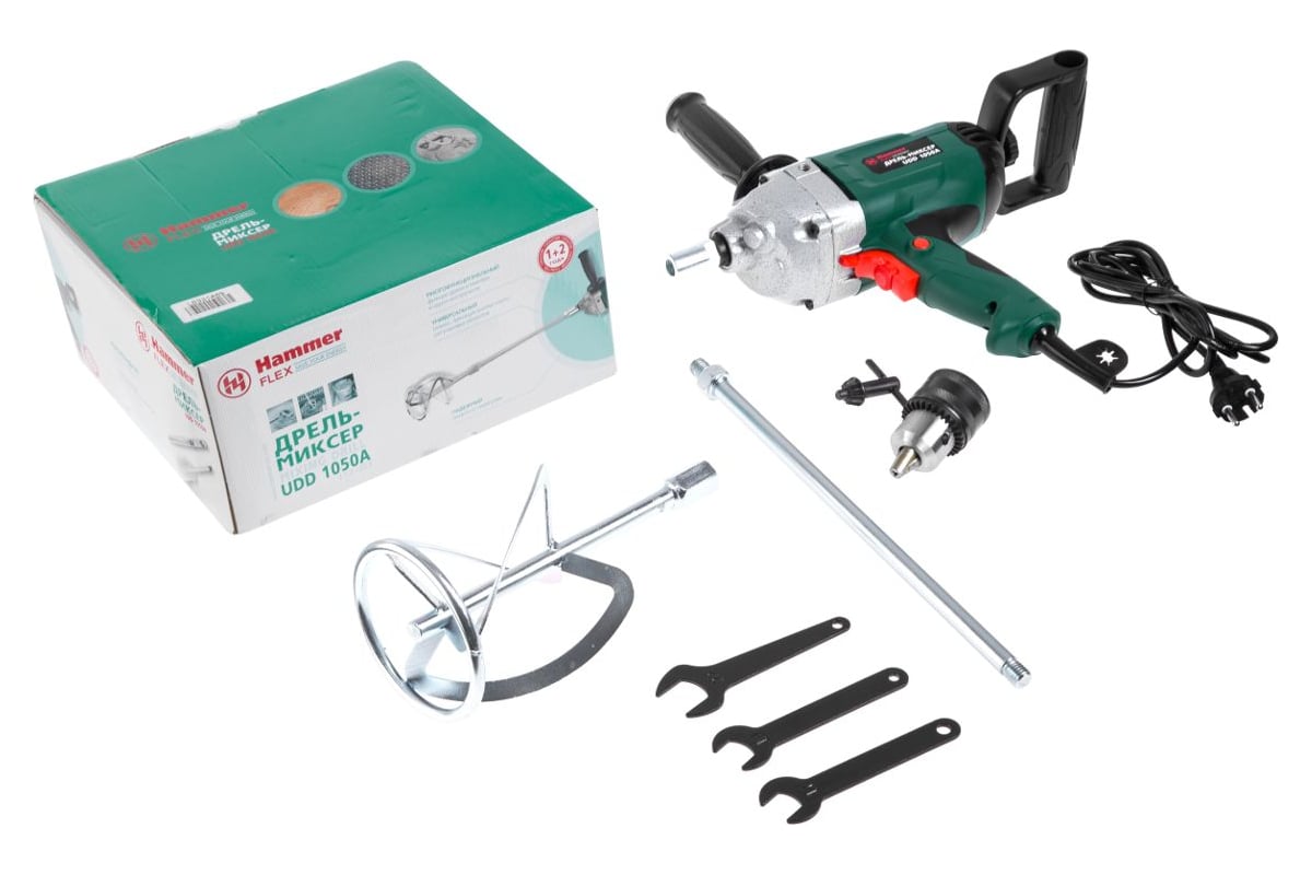 Дрель-миксер Hammer Flex UDD1050A 186916